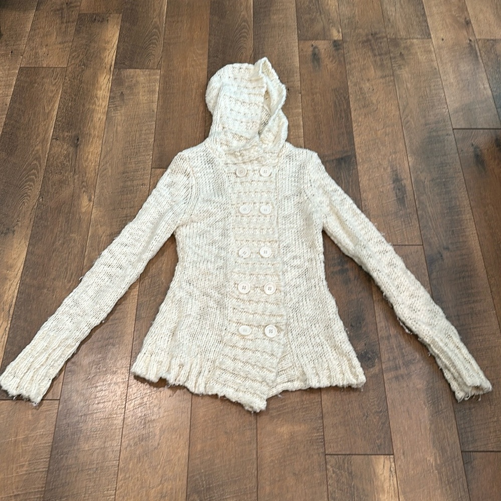 Y2K Wet Seal Crochet Sweater - Picture 1 of 4